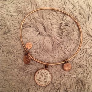 “What Is For You Will Not Pass You” bangle